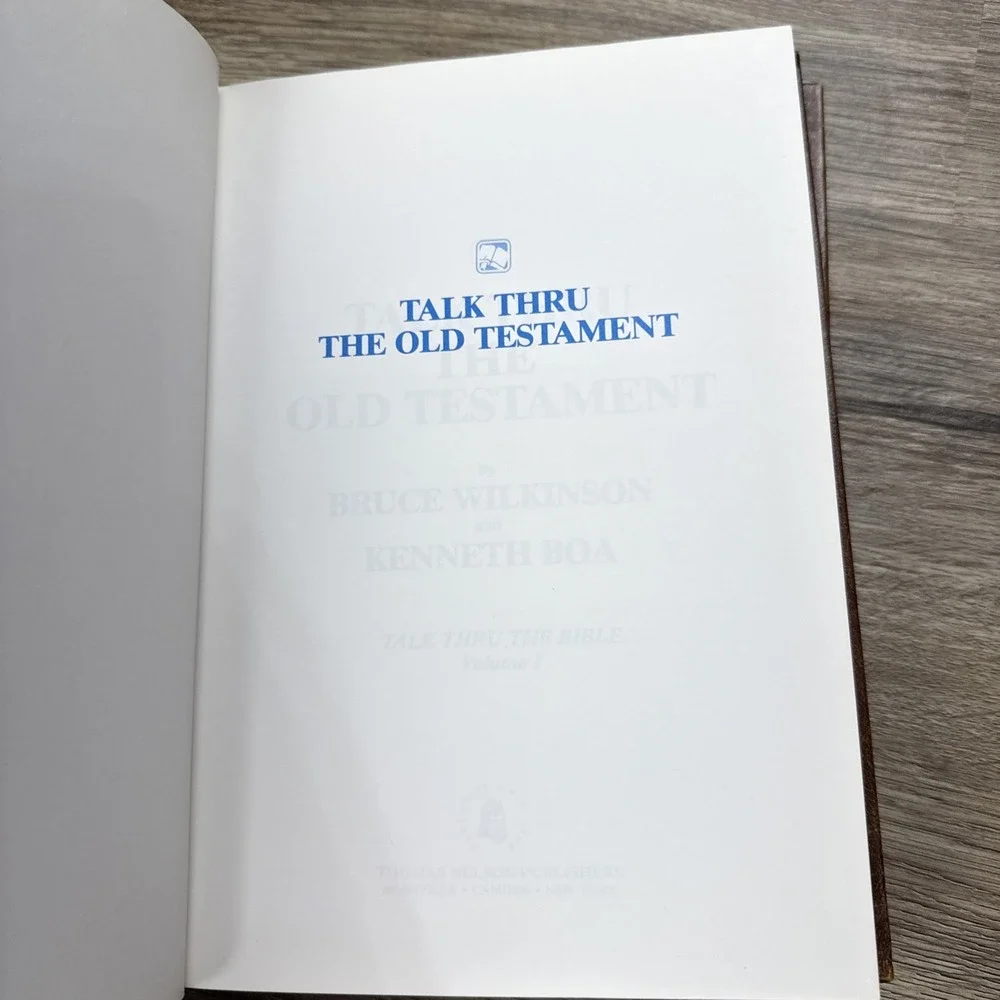 Talk thru the Bible (Set Of 3) - Hardcover‎ By Wilkinson - GOOD
